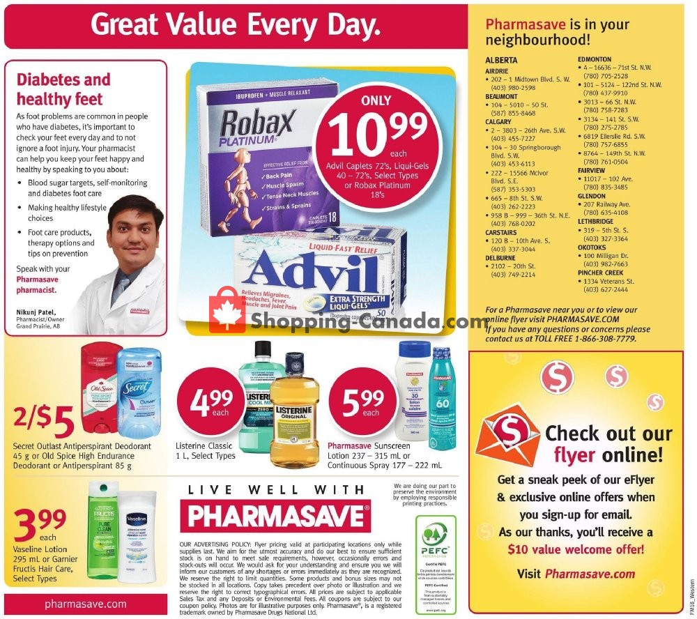 Pharmasave flyer from Friday May 3, 2019 to Thursday May 9, 2019 - page 7