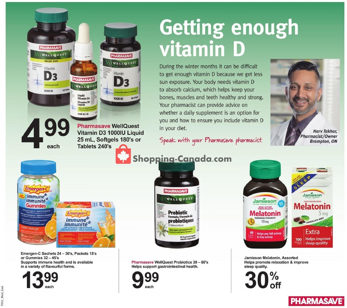 Pharmasave flyer from Friday October 8, 2021 to Thursday October 14, 2021 - page 6