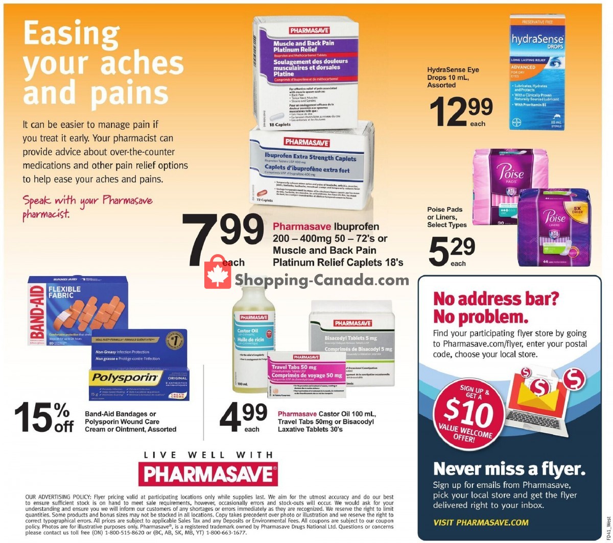 Pharmasave flyer from Friday October 8, 2021 to Thursday October 14, 2021 - page 8