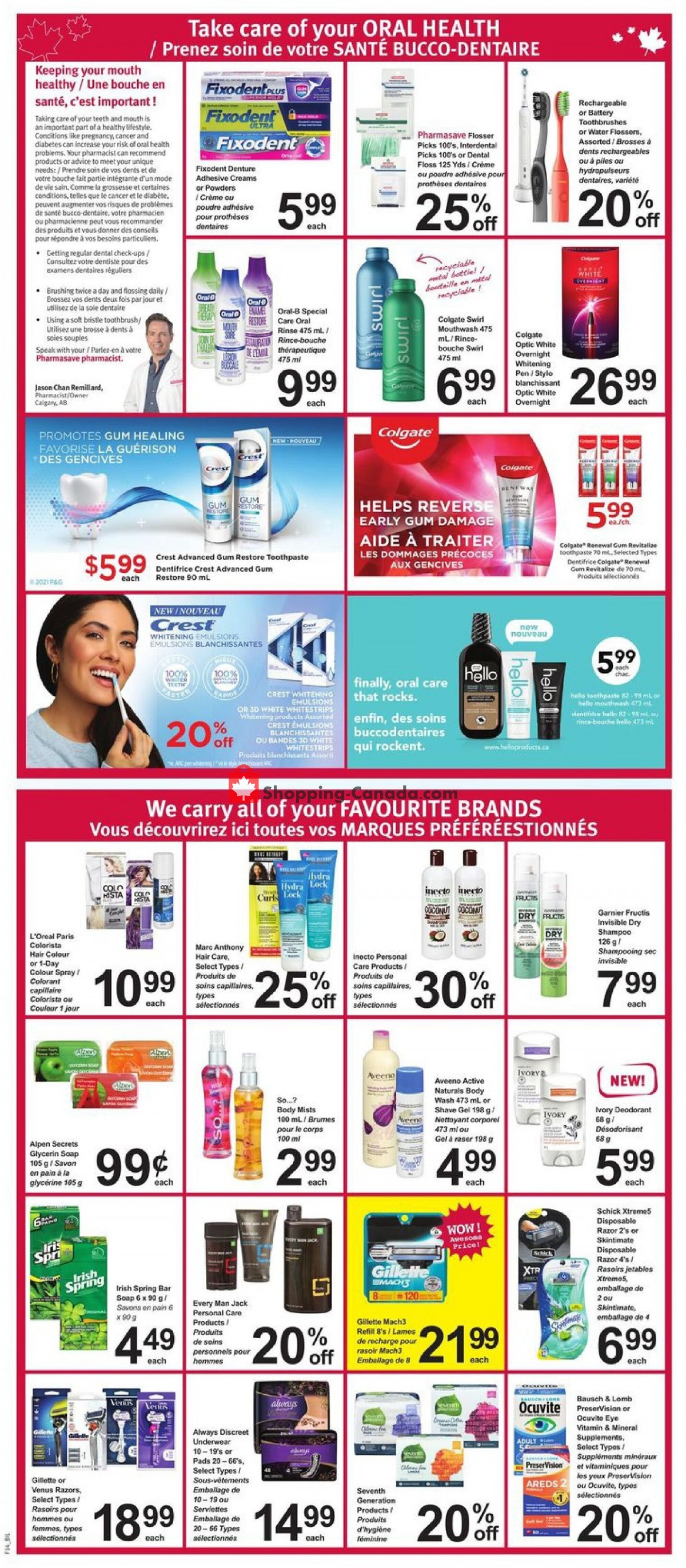 Pharmasave flyer from Friday April 2, 2021 to Thursday April 8, 2021 - page 6