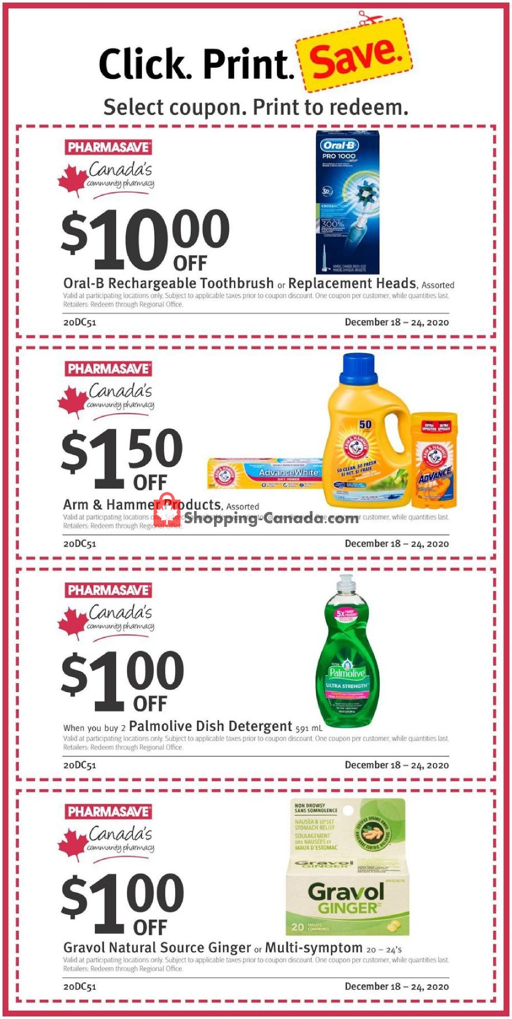 Pharmasave flyer from Friday December 18, 2020 to Thursday December 24, 2020 - page 3