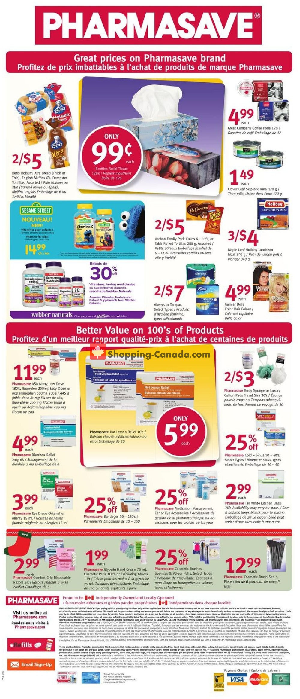 Pharmasave flyer from Friday December 18, 2020 to Thursday December 24, 2020 - page 8