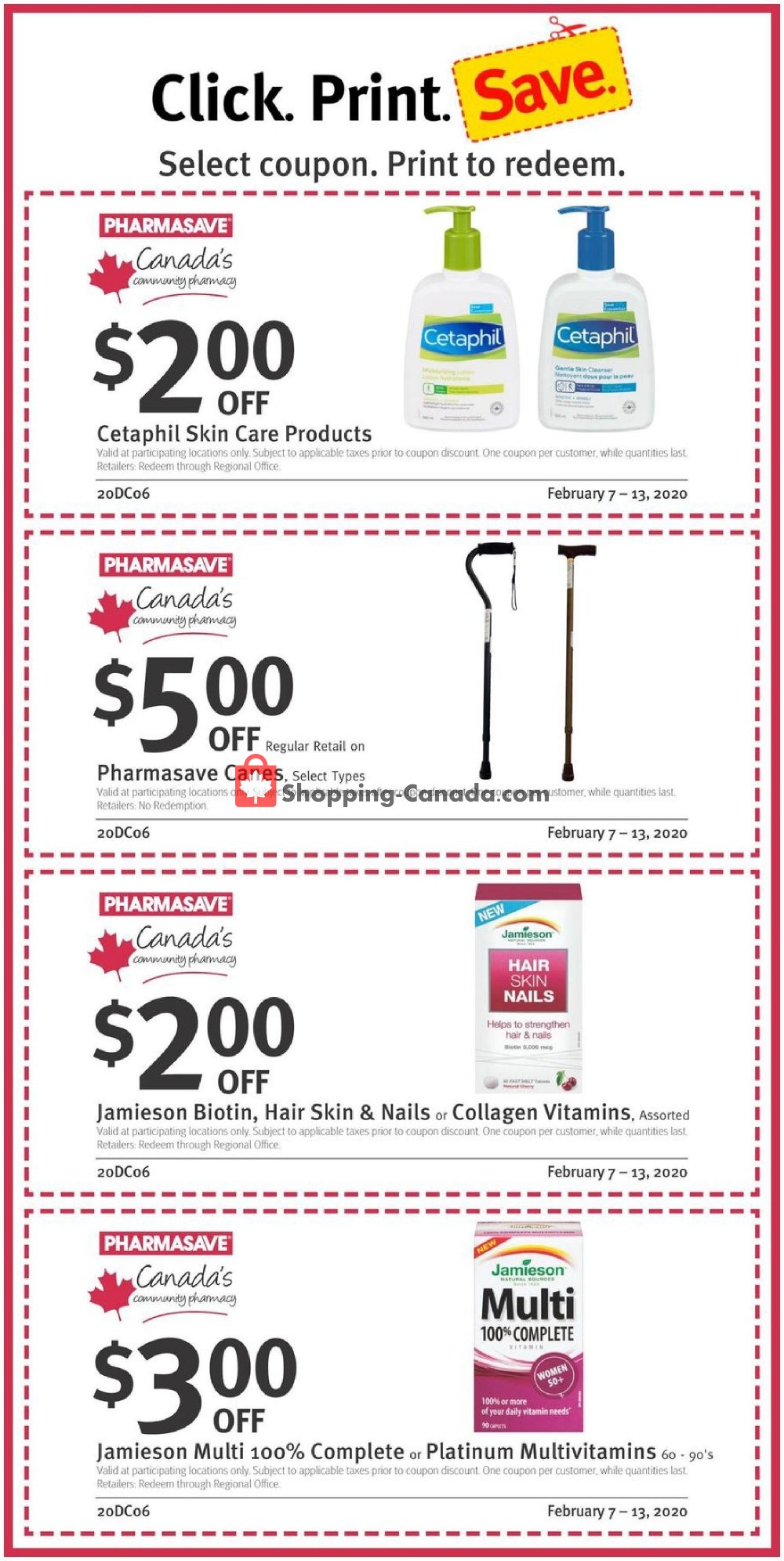 Pharmasave flyer from Friday February 7, 2020 to Thursday February 13, 2020 - page 2
