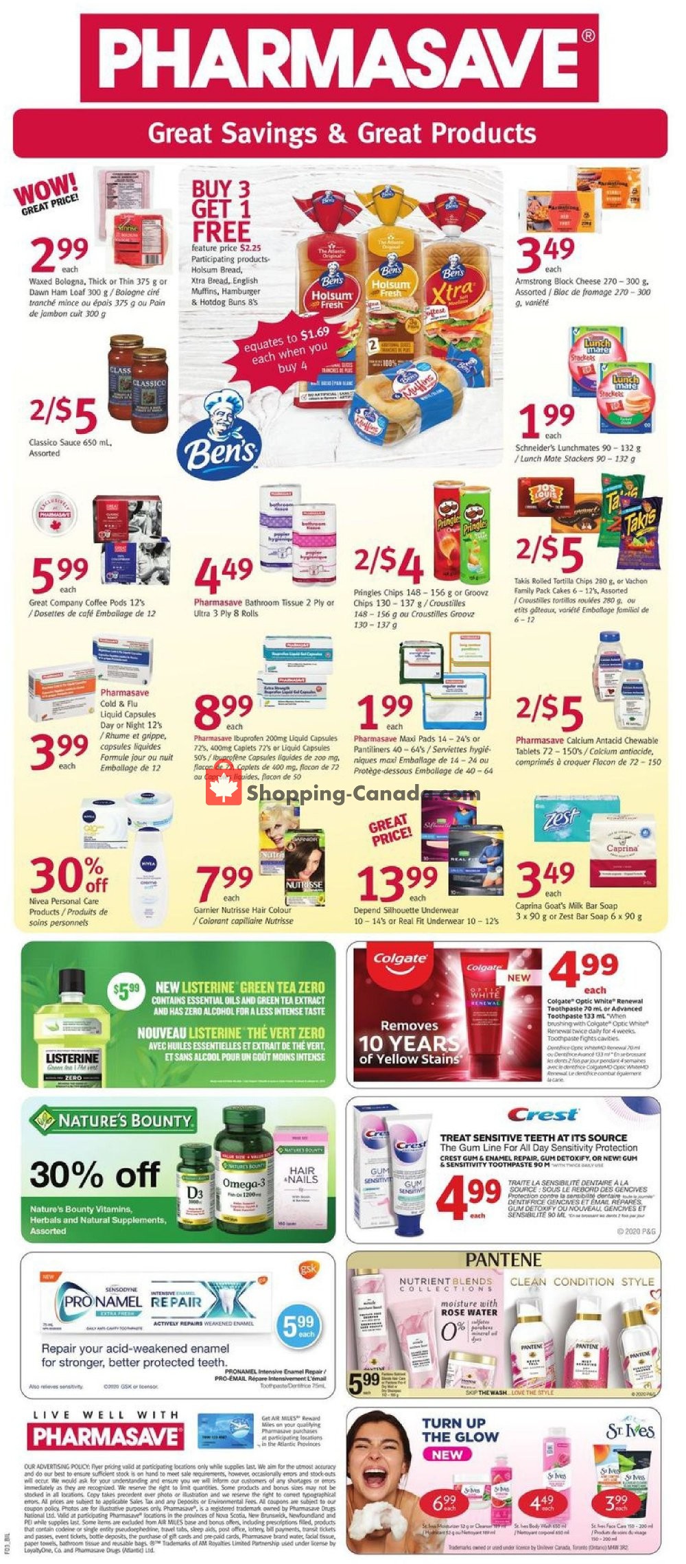 Pharmasave flyer from Friday February 7, 2020 to Thursday February 13, 2020 - page 3