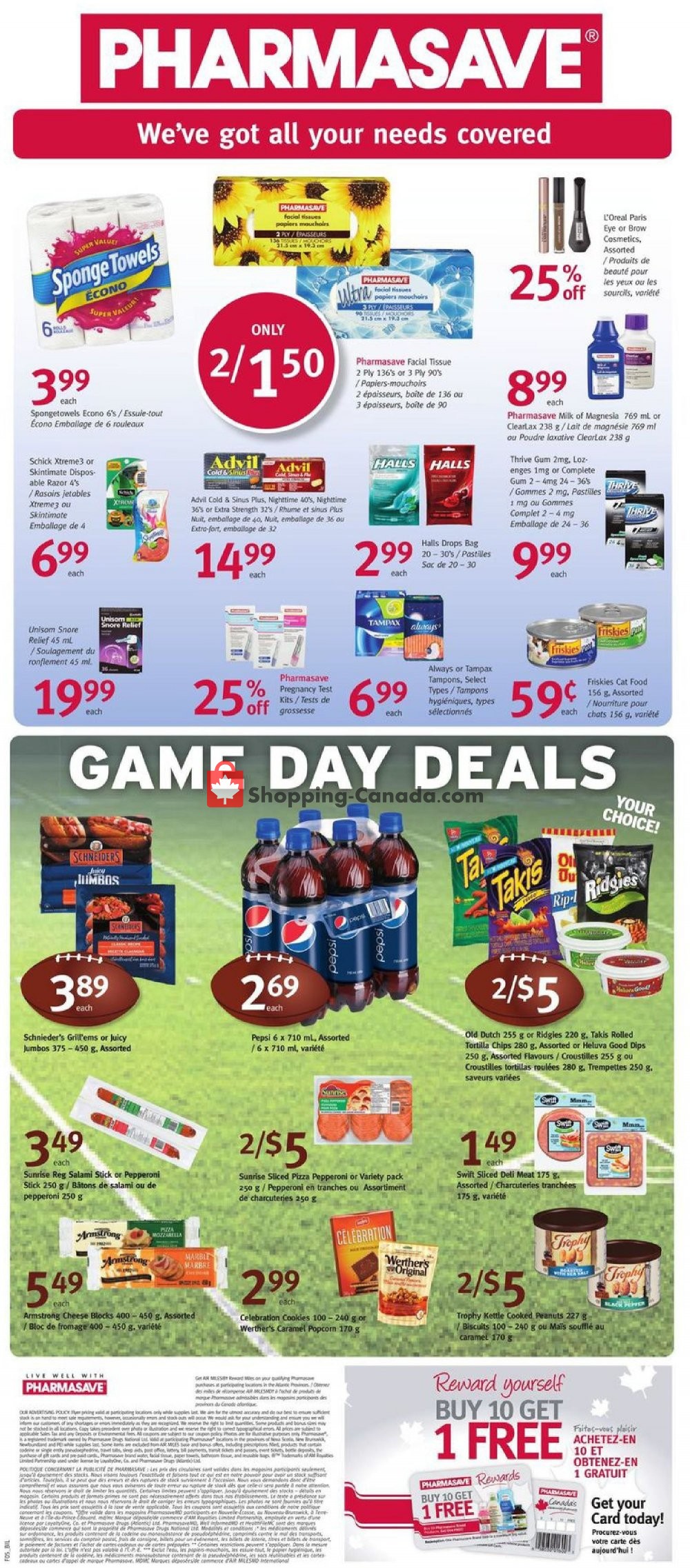 Pharmasave flyer from Friday January 31, 2020 to Thursday February 6, 2020 - page 3