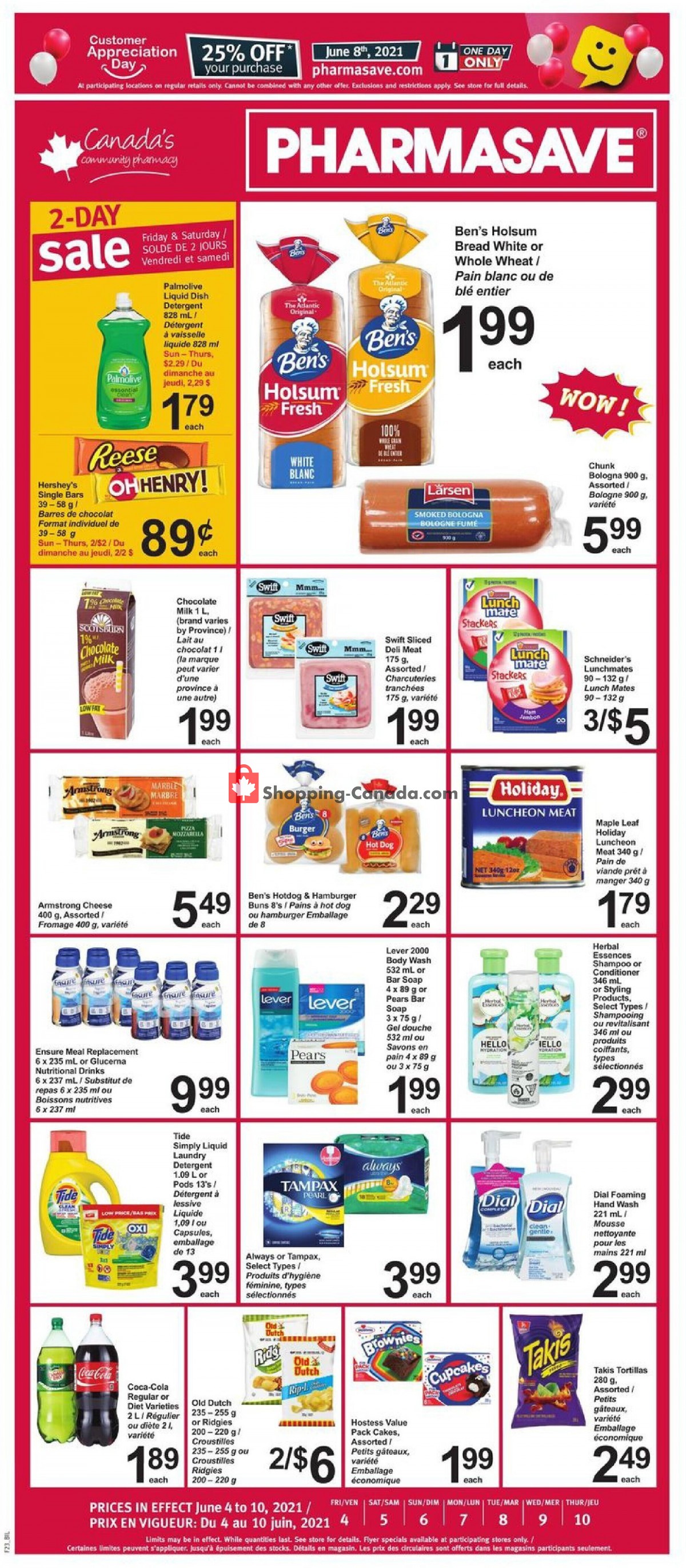 Pharmasave flyer from Friday June 4, 2021 to Thursday June 10, 2021 - page 2