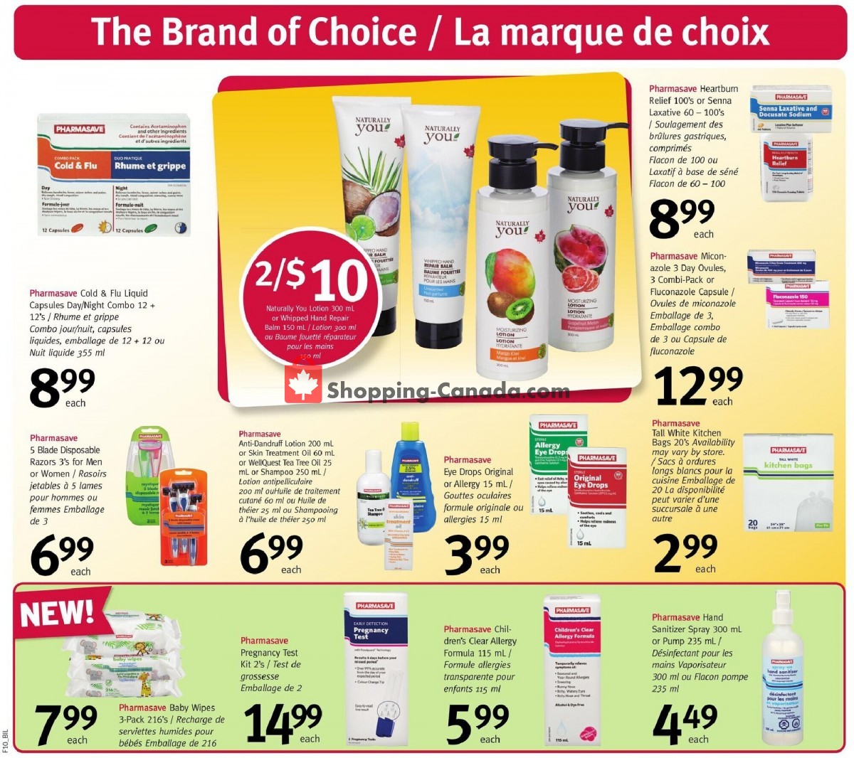 Pharmasave flyer from Friday March 5, 2021 to Thursday March 11, 2021 - page 9