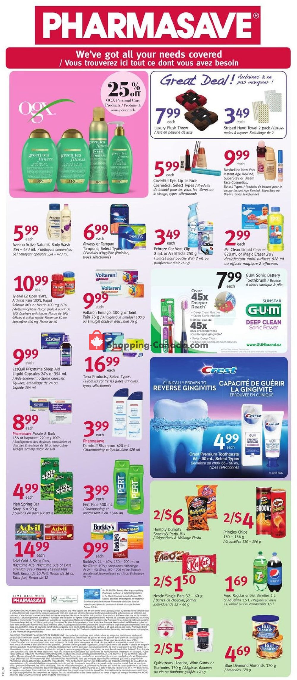 Pharmasave flyer from Friday March 8, 2019 to Thursday March 14, 2019 - page 3
