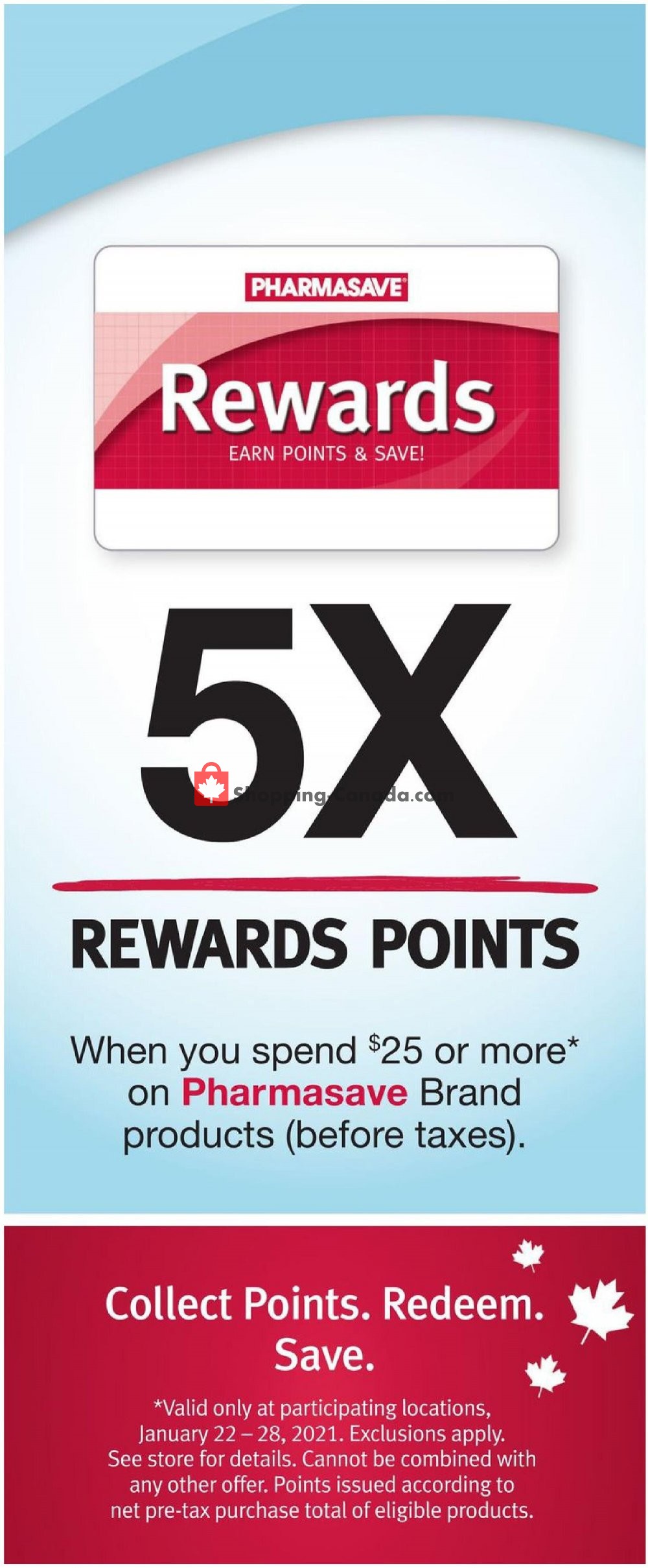 Pharmasave flyer from Friday January 22, 2021 to Thursday January 28, 2021 - page 2