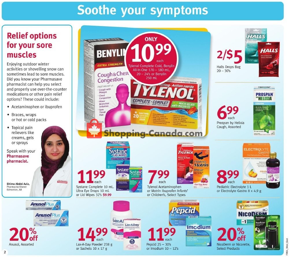 Pharmasave flyer from Friday January 22, 2021 to Thursday January 28, 2021 - page 4