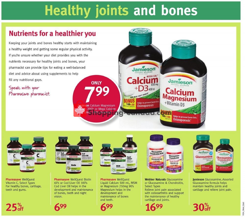 Pharmasave flyer from Friday January 22, 2021 to Thursday January 28, 2021 - page 7