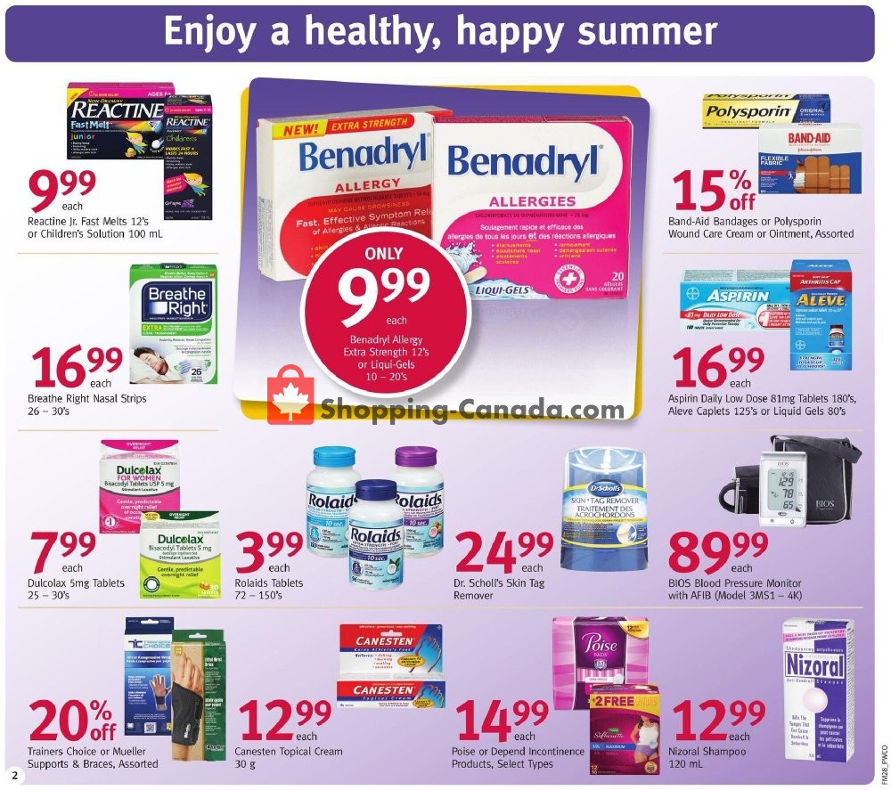 Pharmasave flyer from Friday July 10, 2020 to Thursday July 16, 2020 - page 3