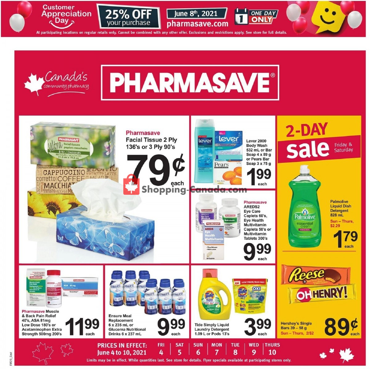 Pharmasave flyer from Friday June 4, 2021 to Thursday June 10, 2021 - page 2