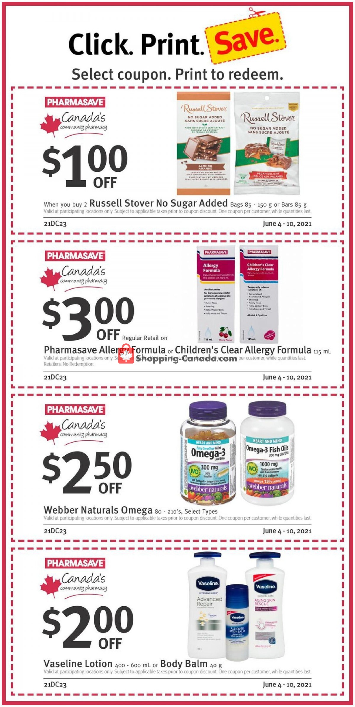 Pharmasave flyer from Friday June 4, 2021 to Thursday June 10, 2021 - page 3