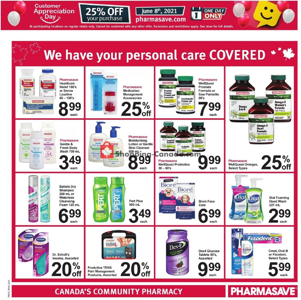 Pharmasave flyer from Friday June 4, 2021 to Thursday June 10, 2021 - page 6