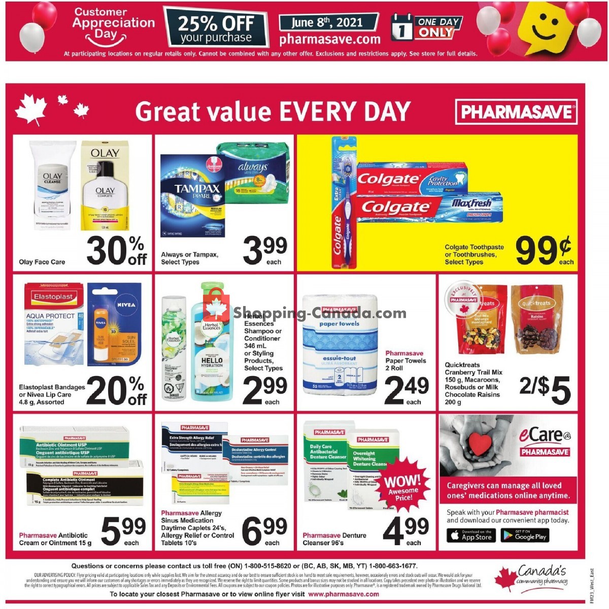 Pharmasave flyer from Friday June 4, 2021 to Thursday June 10, 2021 - page 7