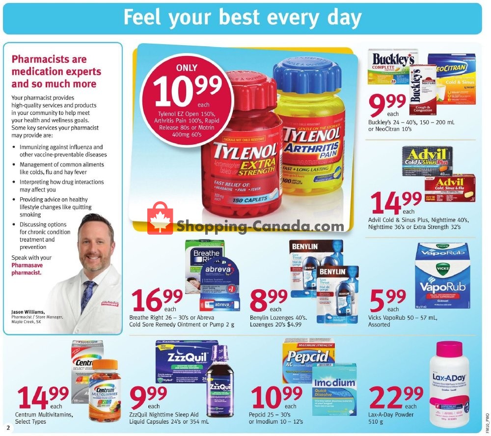 Pharmasave flyer from Friday March 8, 2019 to Thursday March 14, 2019 - page 3