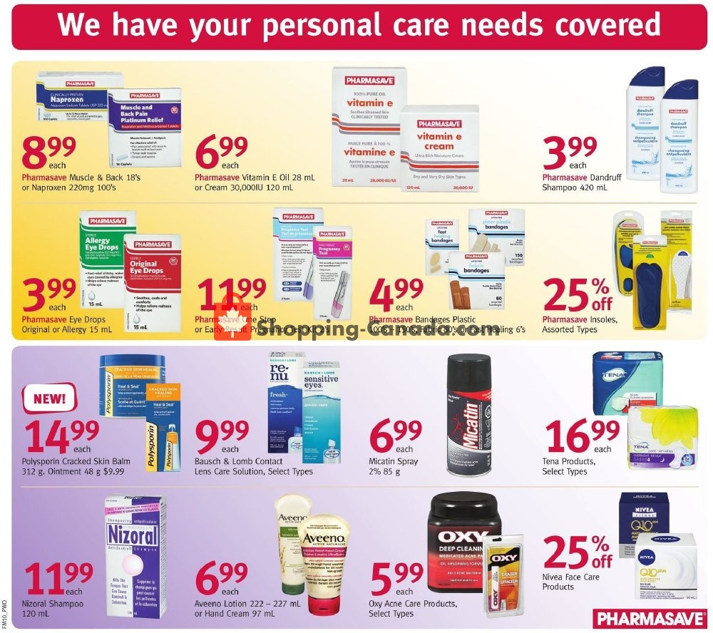 Pharmasave flyer from Friday March 8, 2019 to Thursday March 14, 2019 - page 5