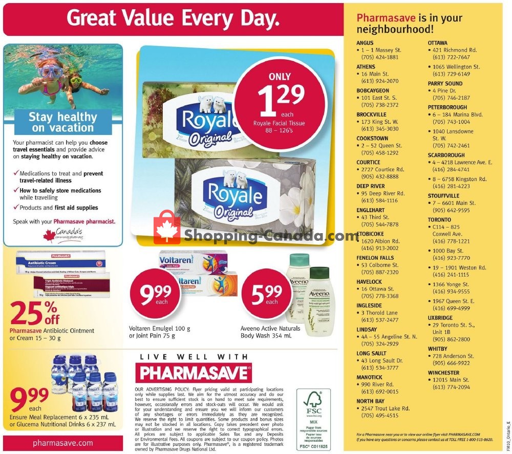 Pharmasave flyer from Friday March 8, 2019 to Thursday March 14, 2019 - page 7