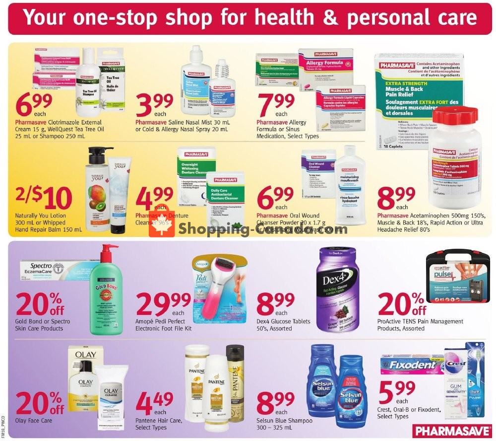 Pharmasave flyer from Friday May 1, 2020 to Thursday May 7, 2020 - page 4