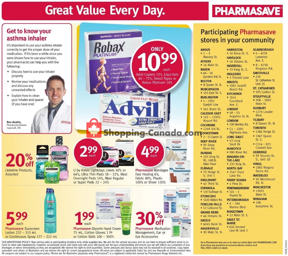 Pharmasave flyer from Friday May 1, 2020 to Thursday May 7, 2020 - page 5