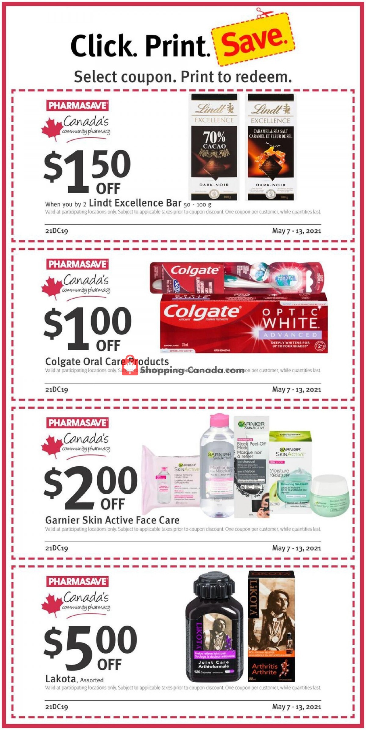Pharmasave flyer from Friday May 7, 2021 to Thursday May 13, 2021 - page 2