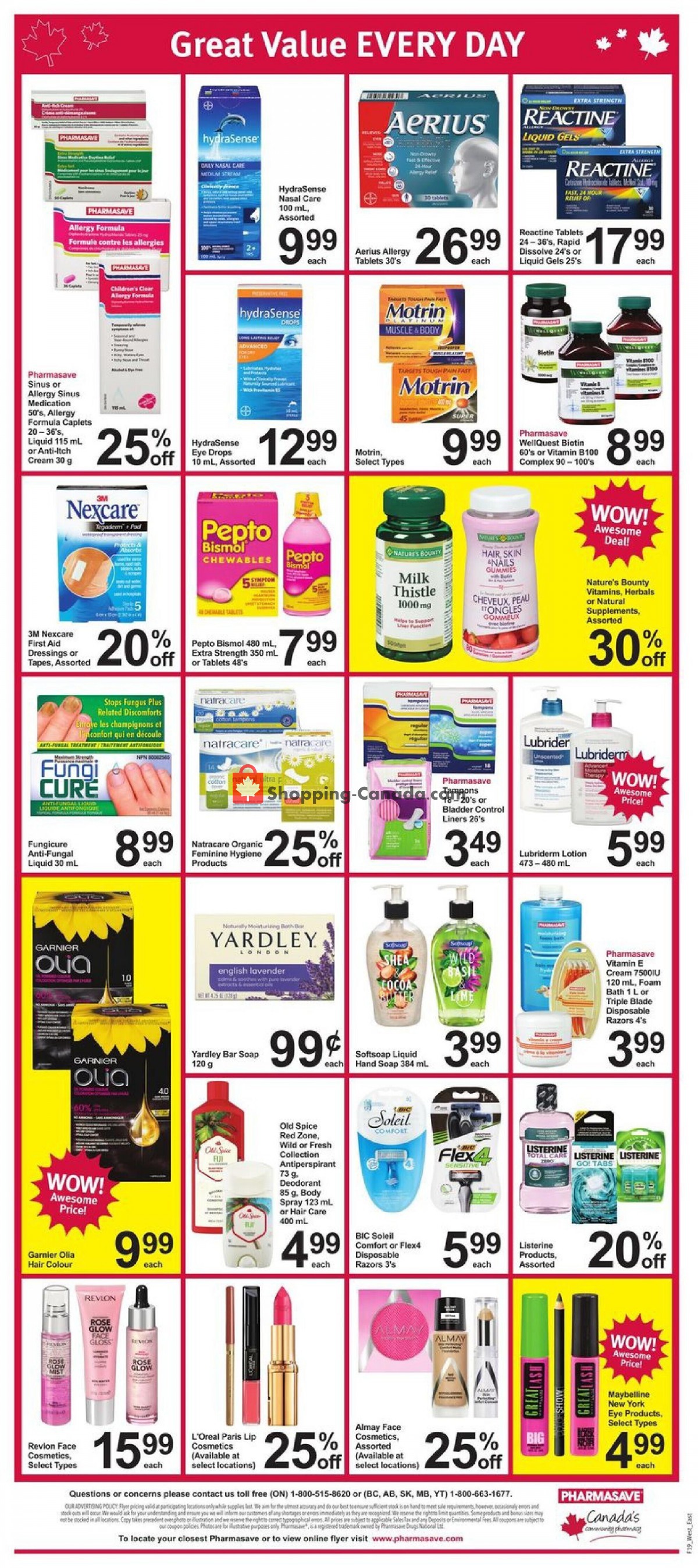 Pharmasave flyer from Friday May 7, 2021 to Thursday May 13, 2021 - page 4