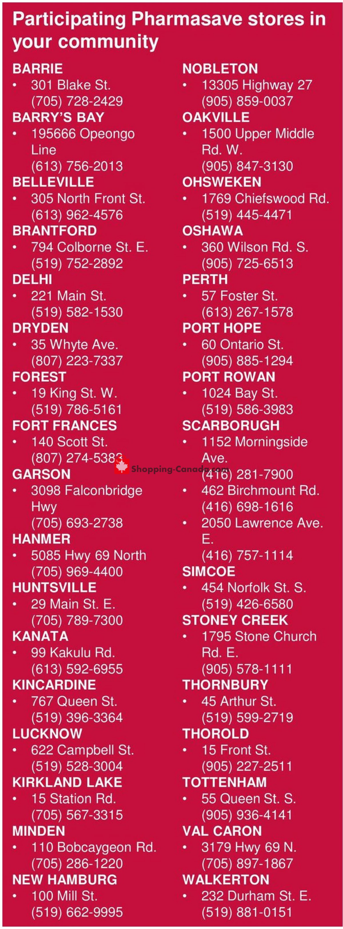 Pharmasave flyer from Friday May 7, 2021 to Thursday May 13, 2021 - page 6