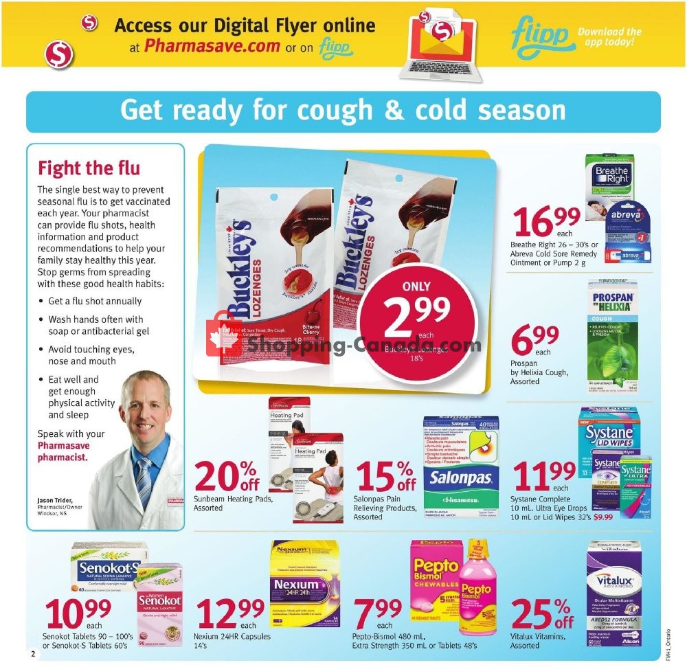 Pharmasave flyer from Friday October 11, 2019 to Thursday October 17, 2019 - page 3