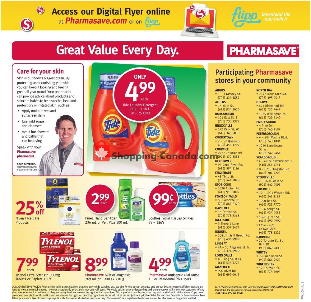 Pharmasave flyer from Friday October 11, 2019 to Thursday October 17, 2019 - page 6