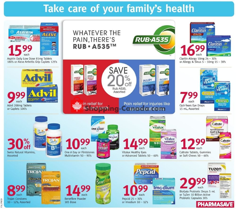Pharmasave flyer from Friday April 19, 2019 to Thursday April 25, 2019 - page 8