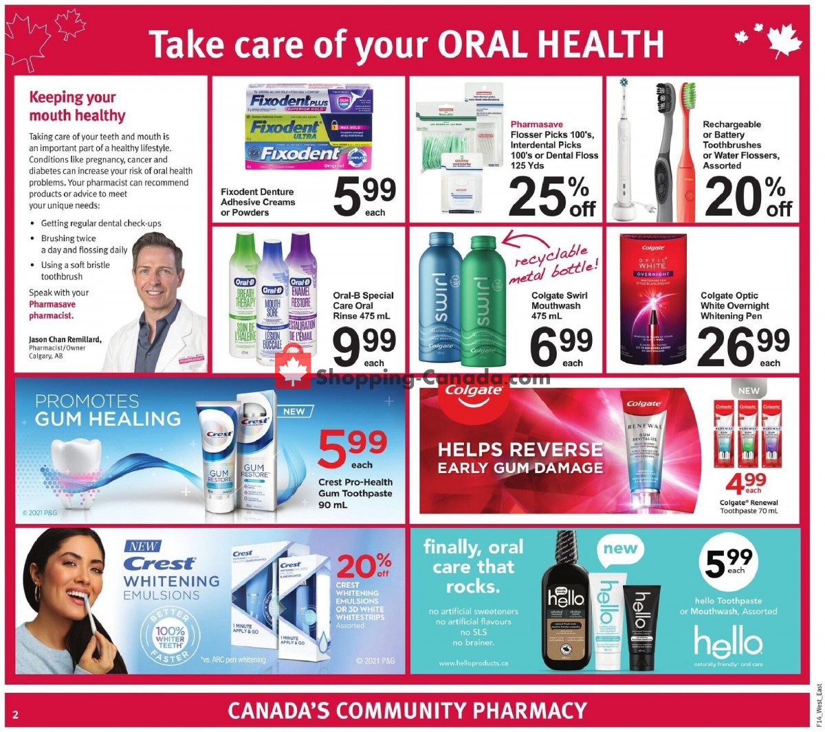 Pharmasave flyer from Friday April 2, 2021 to Thursday April 8, 2021 - page 3