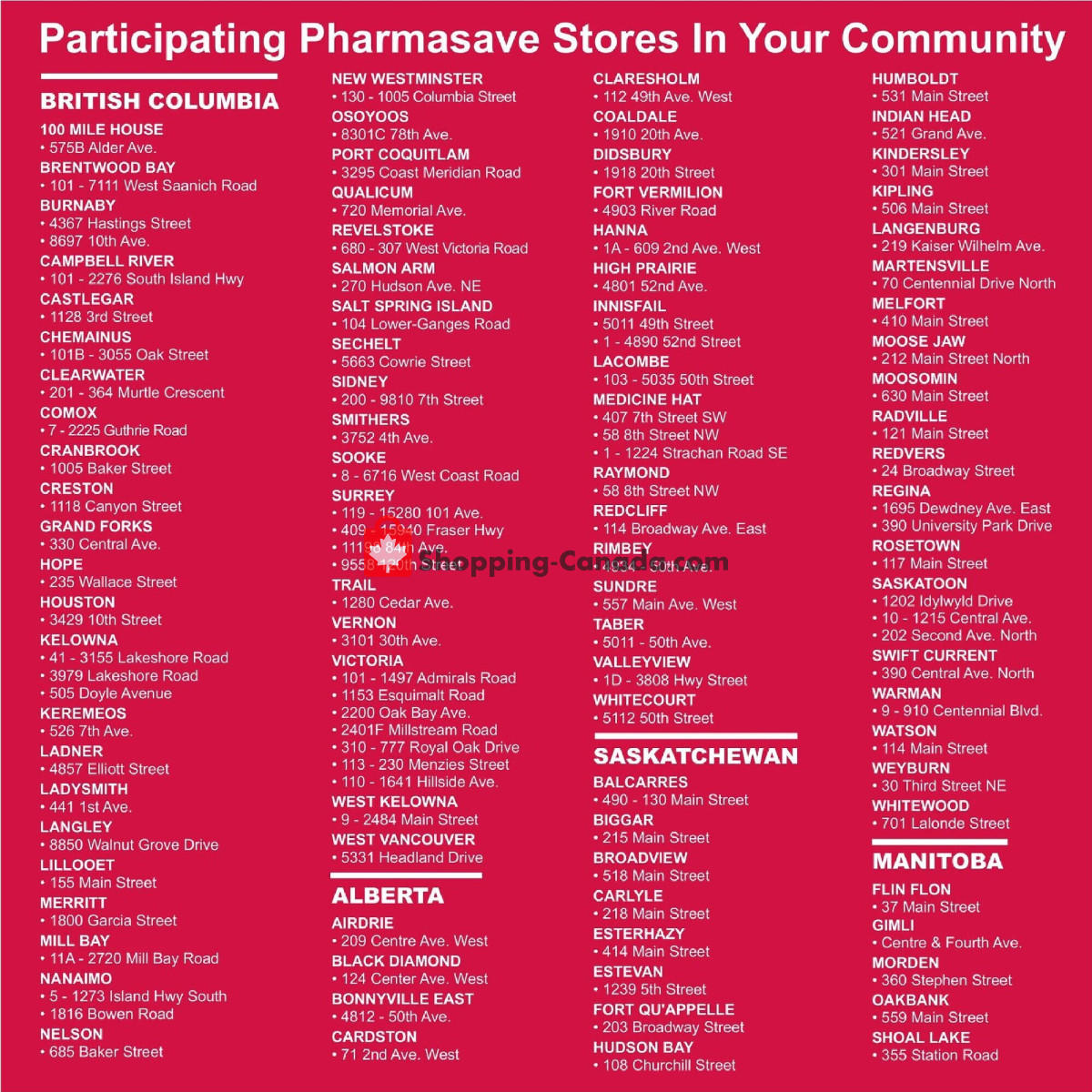 Pharmasave flyer from Friday April 26, 2024 to Thursday May 2, 2024 - page 8