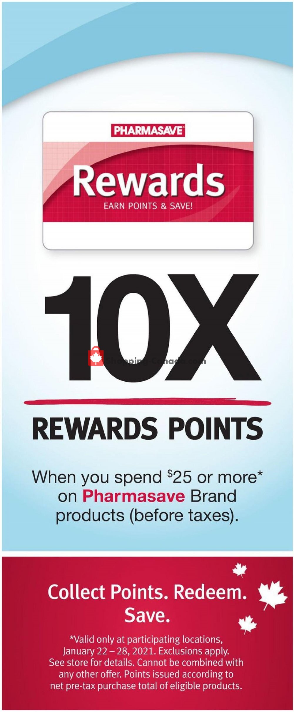 Pharmasave flyer from Friday January 22, 2021 to Thursday January 28, 2021 - page 2