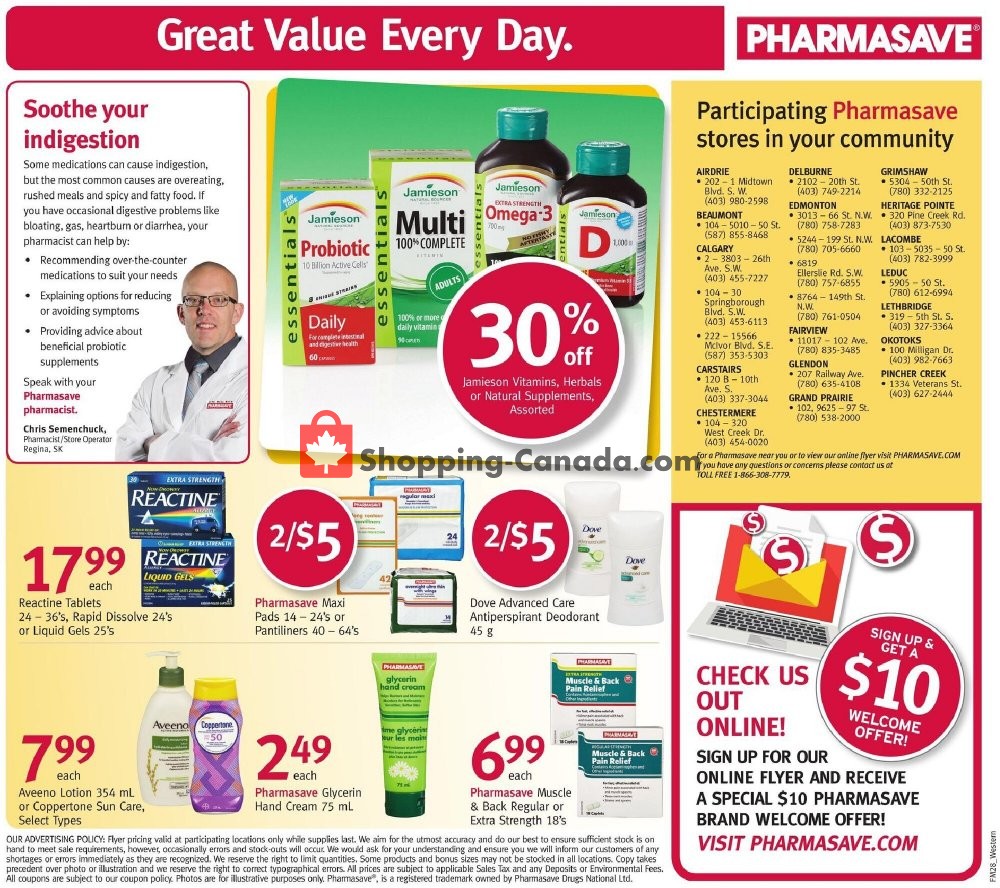 Pharmasave flyer from Friday July 10, 2020 to Thursday July 16, 2020 - page 7