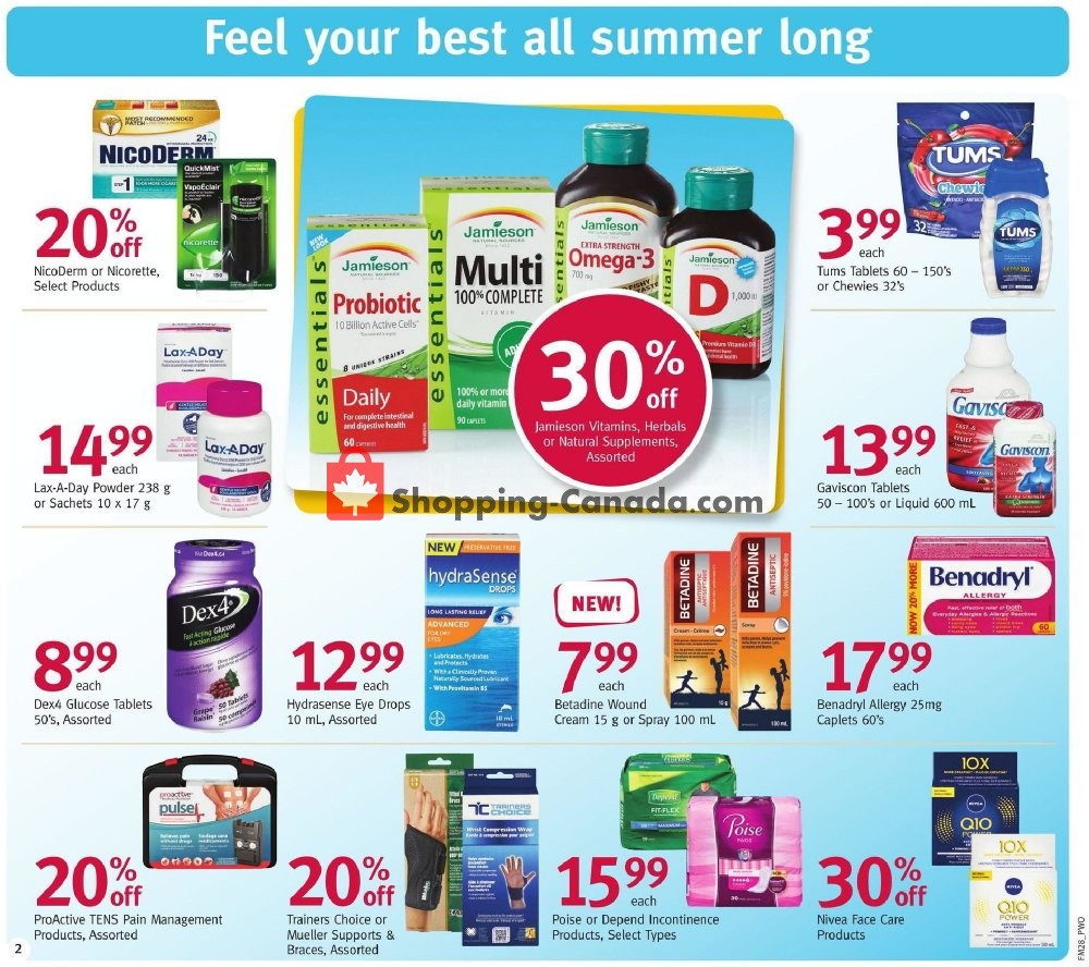 Pharmasave flyer from Friday July 12, 2019 to Thursday July 18, 2019 - page 3