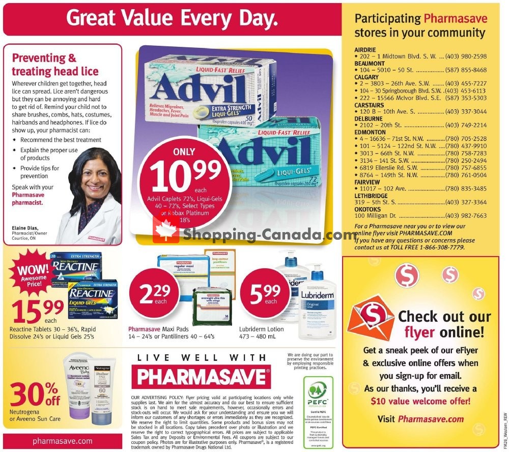 Pharmasave flyer from Friday July 12, 2019 to Thursday July 18, 2019 - page 7