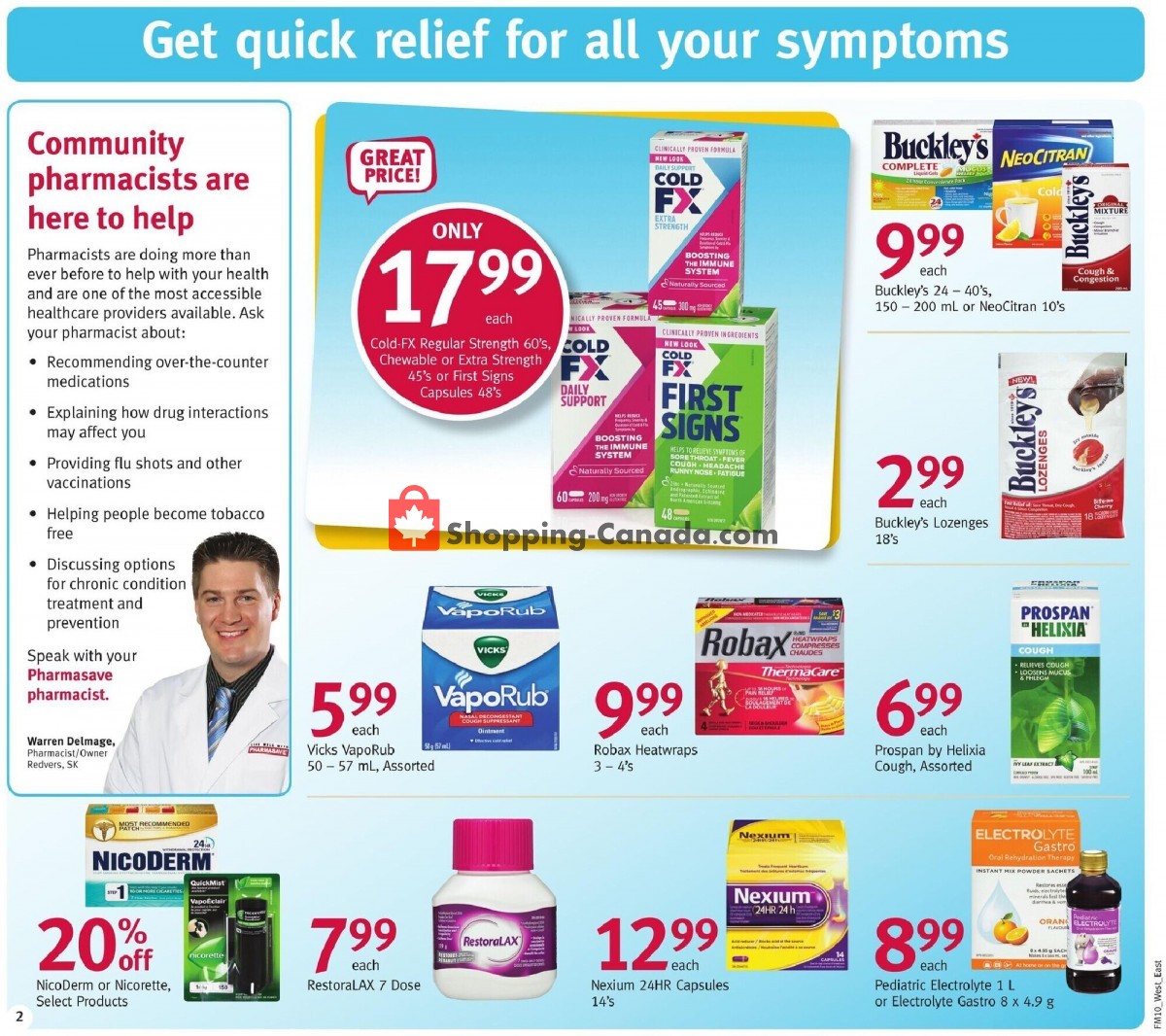 Pharmasave flyer from Friday March 5, 2021 to Thursday March 11, 2021 - page 3