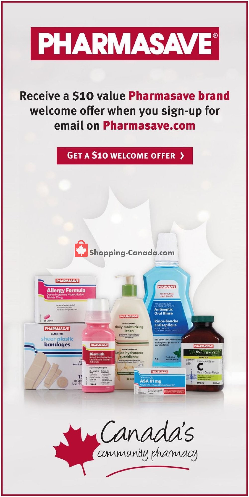 Pharmasave flyer from Friday March 8, 2019 to Thursday March 14, 2019 - page 10