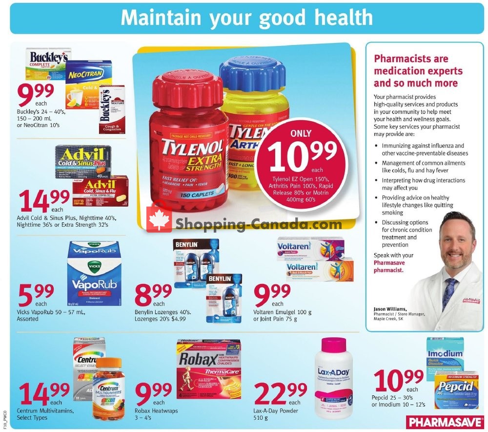 Pharmasave flyer from Friday March 8, 2019 to Thursday March 14, 2019 - page 7