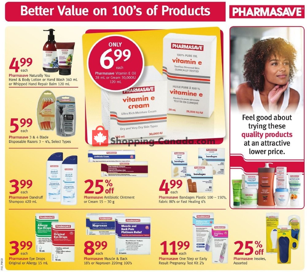 Pharmasave flyer from Friday March 8, 2019 to Thursday March 14, 2019 - page 9