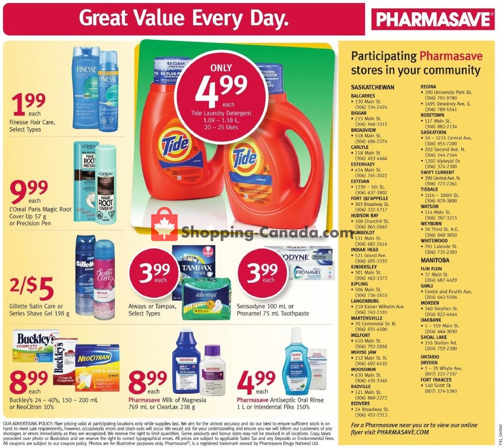 Pharmasave flyer from Friday October 11, 2019 to Thursday October 17, 2019 - page 11