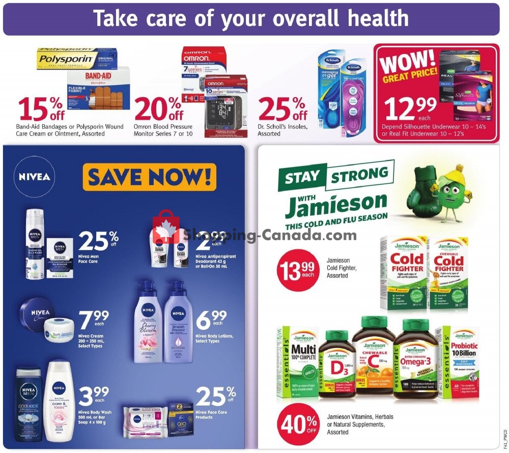Pharmasave flyer from Friday October 11, 2019 to Thursday October 17, 2019 - page 8