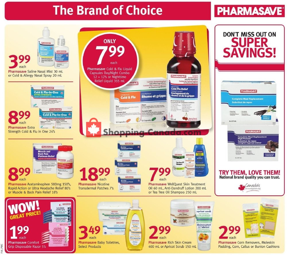 Pharmasave flyer from Friday October 11, 2019 to Thursday October 17, 2019 - page 9