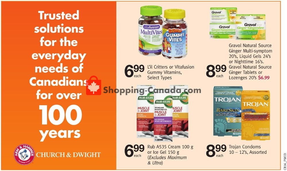 Pharmasave flyer from Friday September 6, 2019 to Thursday September 19, 2019 - page 23