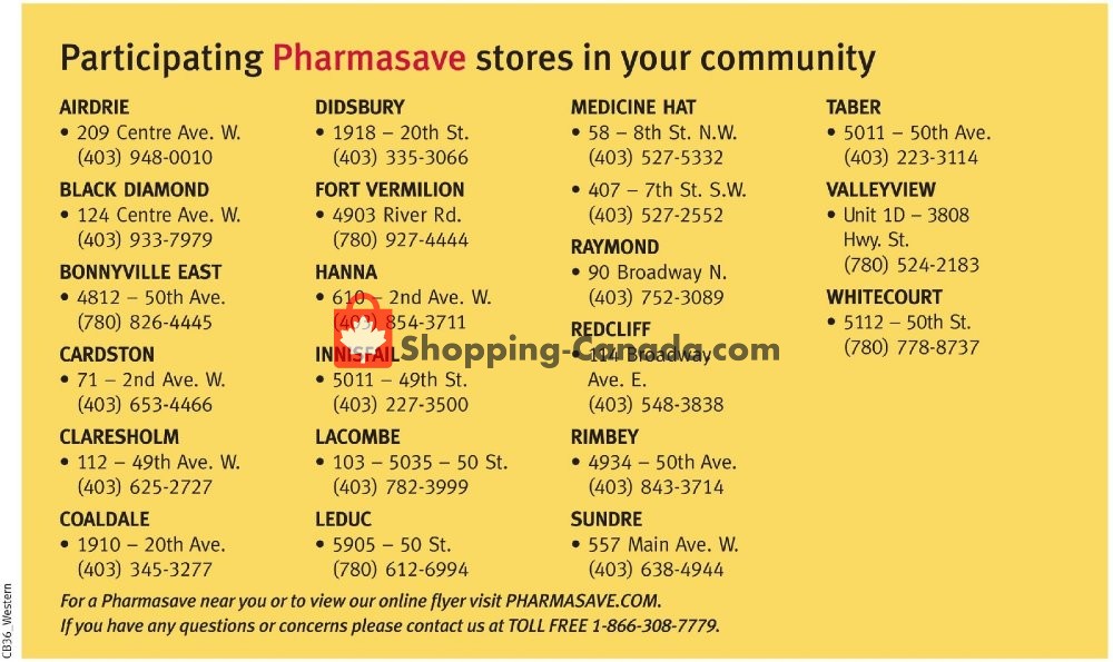 Pharmasave flyer from Friday September 6, 2019 to Thursday September 19, 2019 - page 32