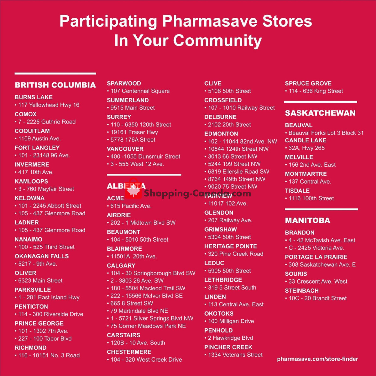 Pharmasave flyer from Friday May 10, 2024 to Thursday May 23, 2024 - page 6