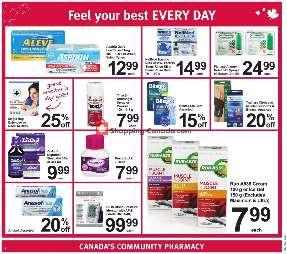 Pharmasave flyer from Friday April 30, 2021 to Thursday May 6, 2021 - page 3
