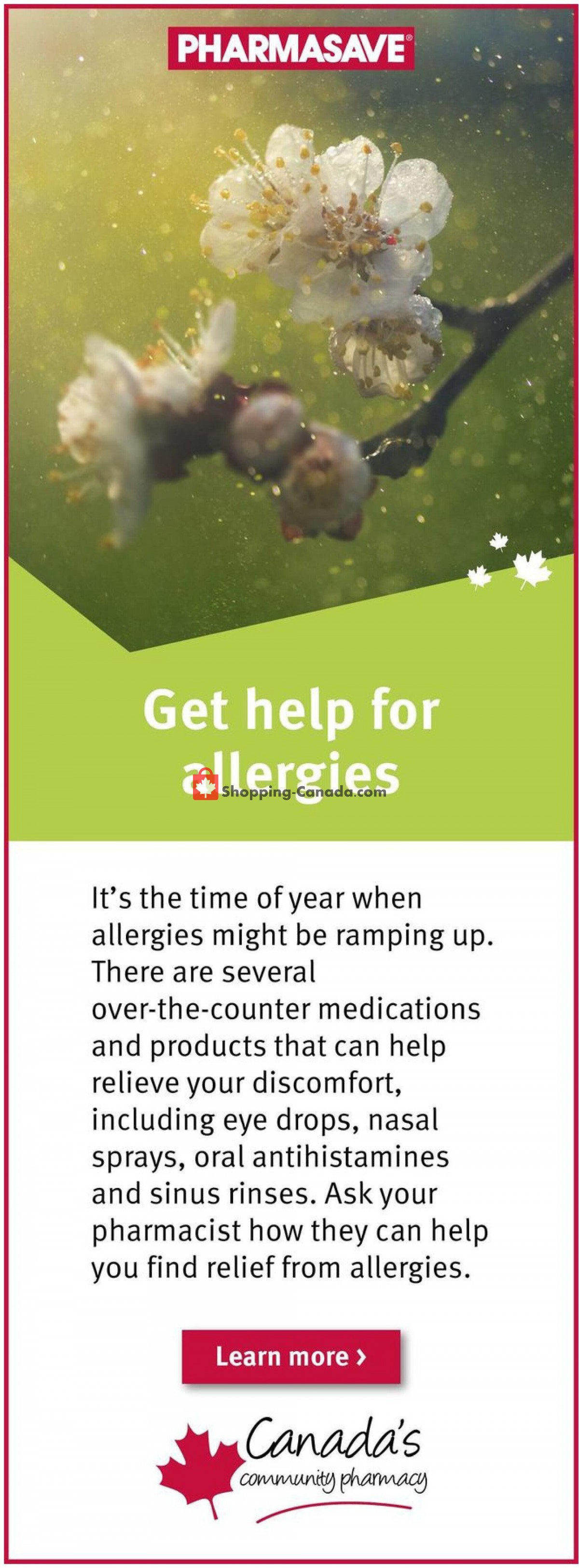 Pharmasave flyer from Friday April 30, 2021 to Thursday May 6, 2021 - page 4