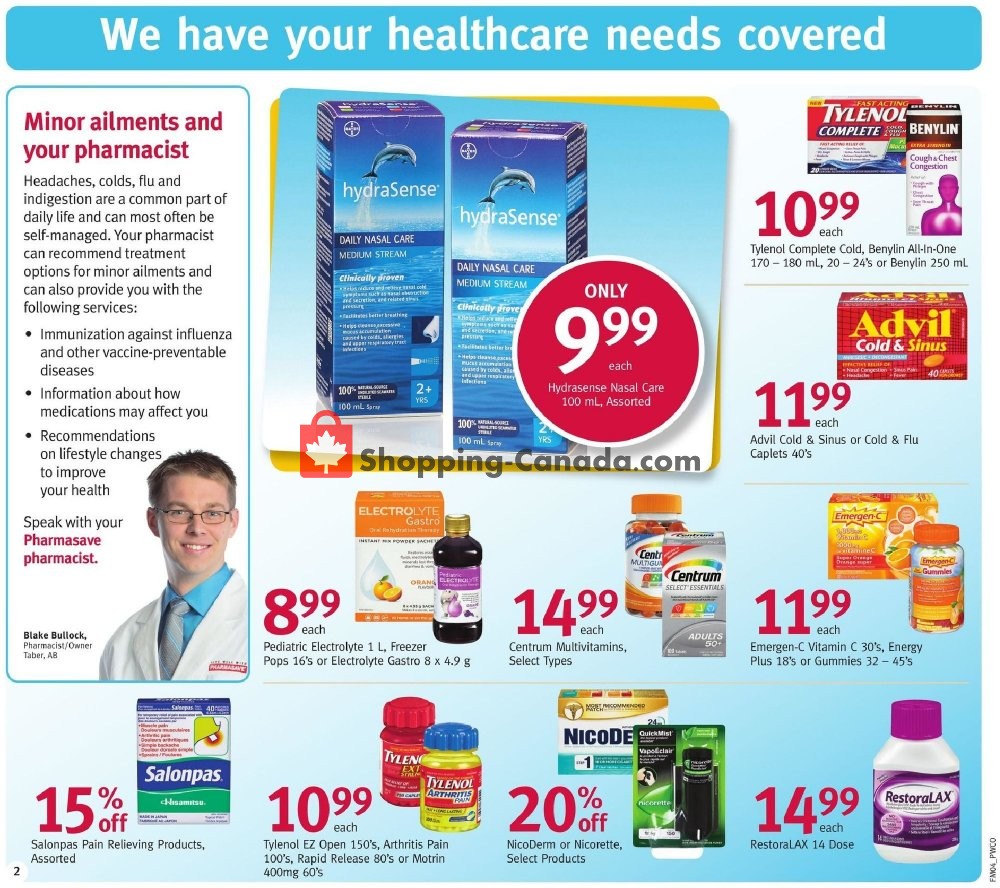Pharmasave flyer from Friday January 25, 2019 to Thursday January 31, 2019 - page 3
